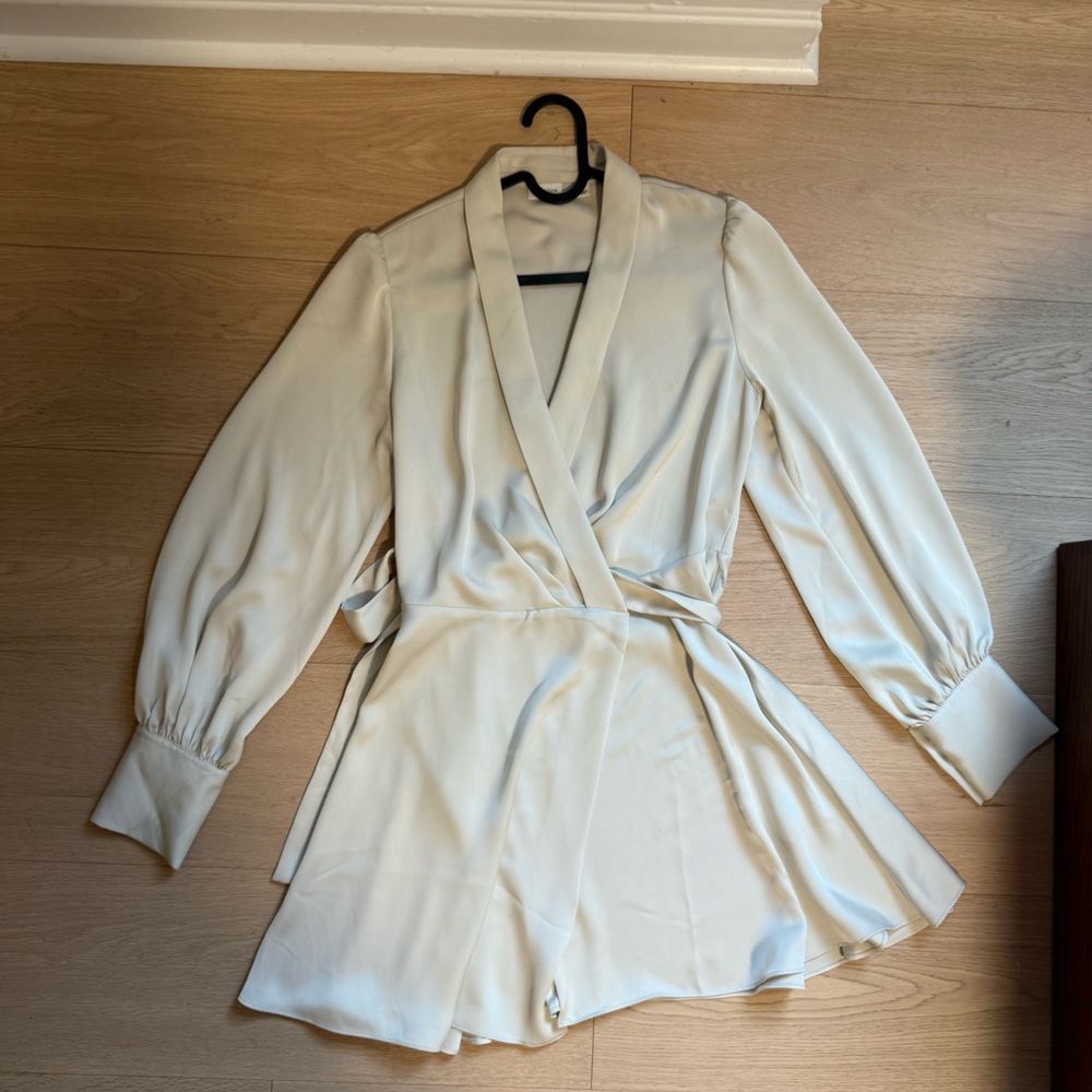 Babaton Hyde Cream Dress